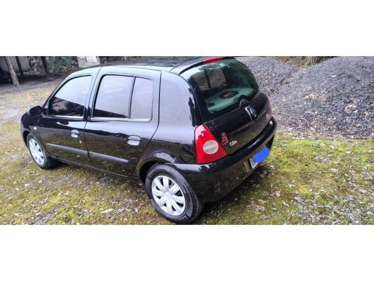 RENAULT - CLIO - 2010/2011 - Preta - Sob Consulta